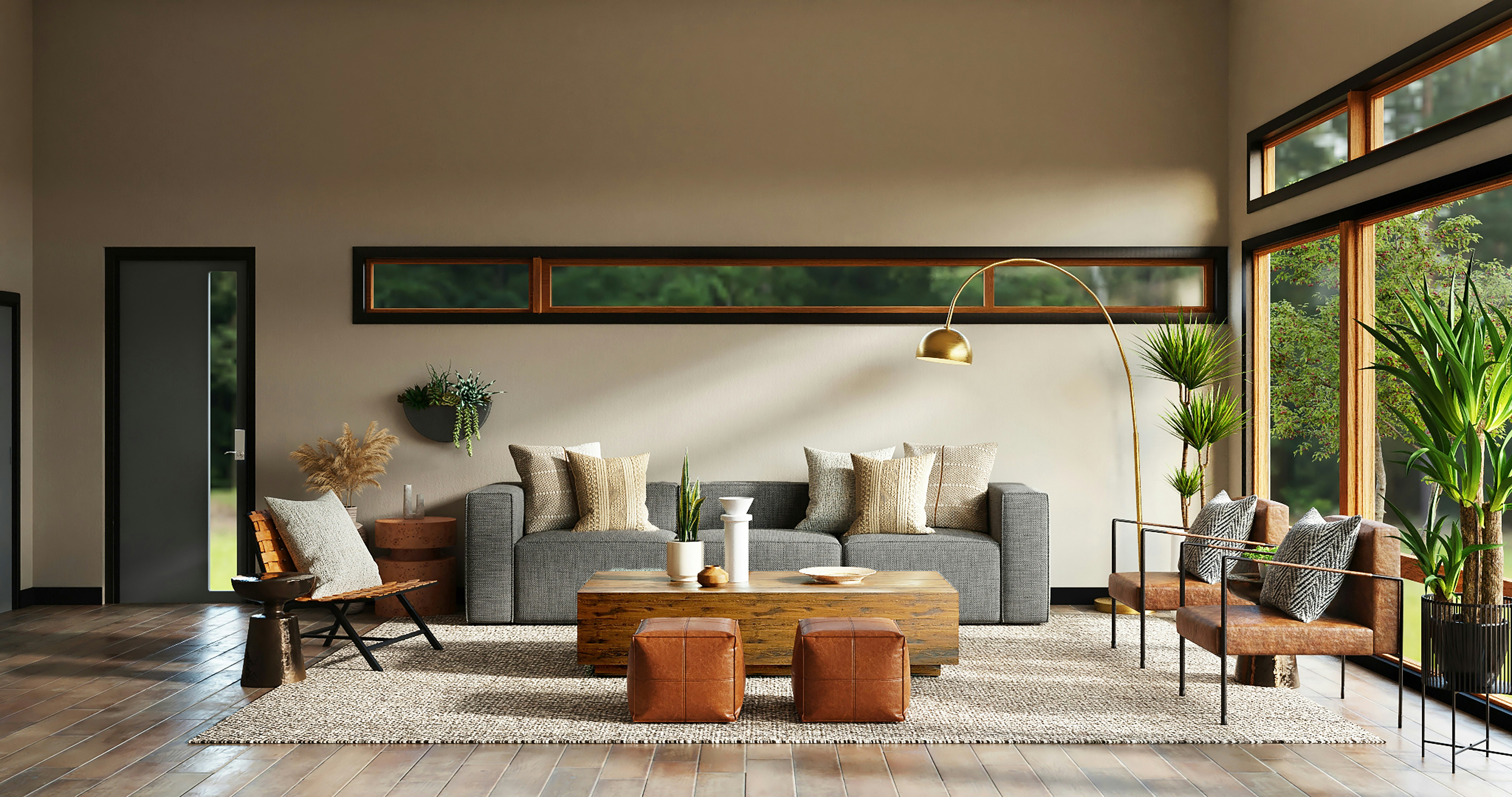 Bespoke dining furniture in warm tropical wood